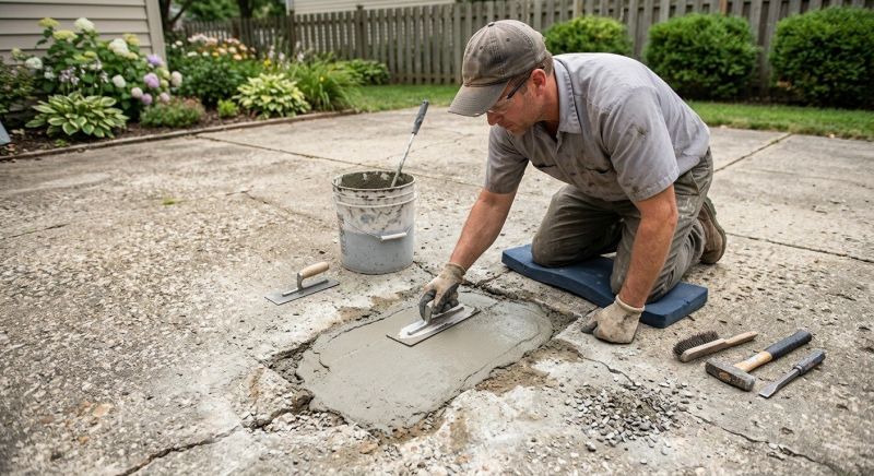 Pool Patio Repair in West Des Moines, IA
